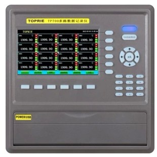 多路温度测试仪 触摸屏无纸数据记录仪 24路温度巡检仪 TP700