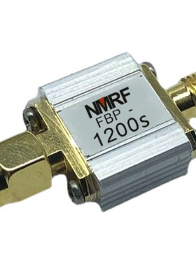 1200MHz 射频 同轴高通带通SAW滤波器 ,频宽 20MHz,SMA接口