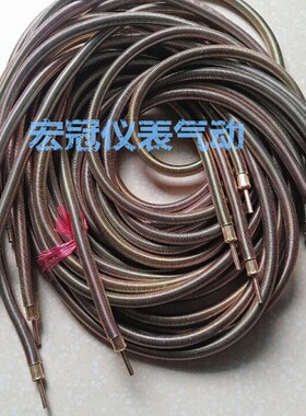 铣床 注塑机润滑油管弹簧油管 外钢丝软管编织管 OST钢丝护套油管