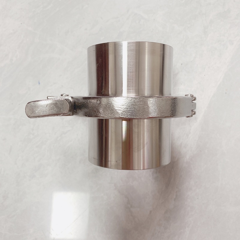 卫生级快装内丝套 304卡箍一个+304内丝接头两个+硅胶垫扣内牙螺