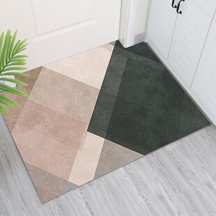 皮革地垫可裁剪PU地垫门口进门厨房脚垫地毯入户门垫可擦洗