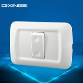 意式 一开单控开关意大利118型PC面板10A意标一开双控意规墙壁开关