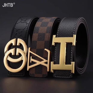 酷奇皮带男真皮2025年高端奢侈品休闲商务自动扣腰带男送礼送老公