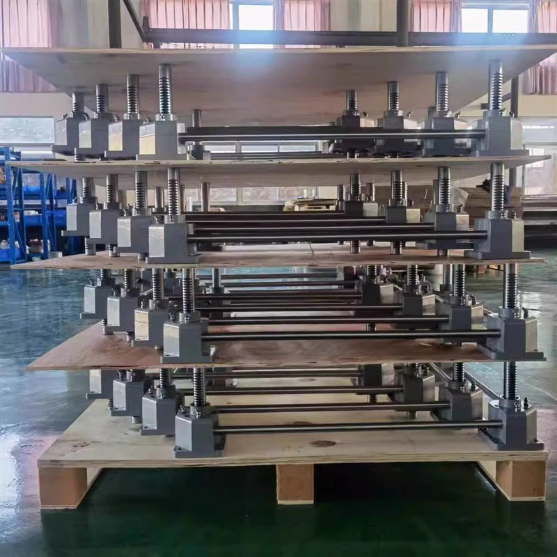 齿轮齿条丝杆升降机SP500SP900电动手摇高速齿条同步升降器平台