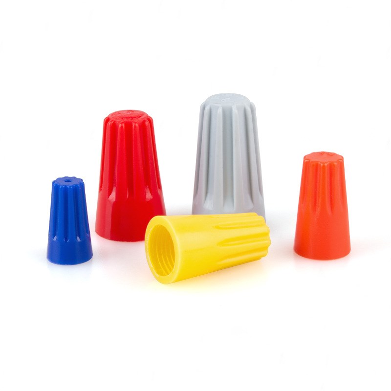 接线帽P1P2P3P4P6P8弹簧螺旋式接线头螺旋式压线帽接线端子橙色