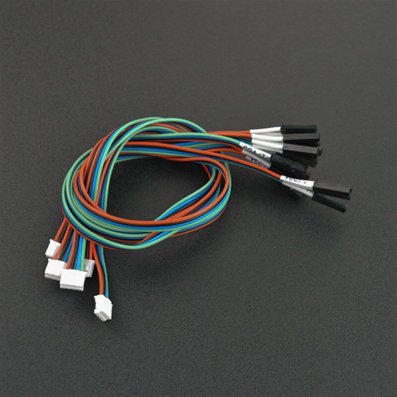 Gravity:PH2.0转杜邦母头带I2C&UART标识连接线(30cm)