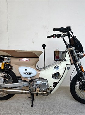 适用于嘉陵coco改装中货框 幼兽CUB中货栏 JL110-17中框带加强杆