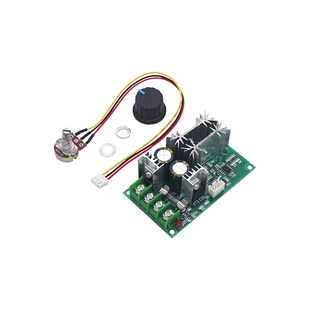 直流电机调速器12V24V36V48V大功率驱动模块PWM控制器 20A调流器