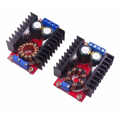 DC-DC 车载 笔记本移动电源 10-32V转12-35V可调 升压模块 150W