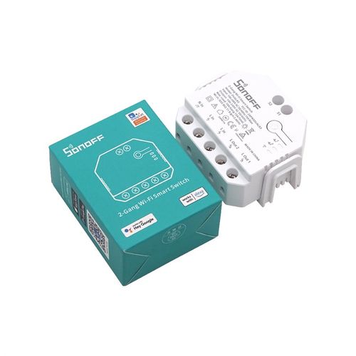 Sonoff DUALR3易微联Wifi智能窗帘模块双路双控卷帘电量远程检测