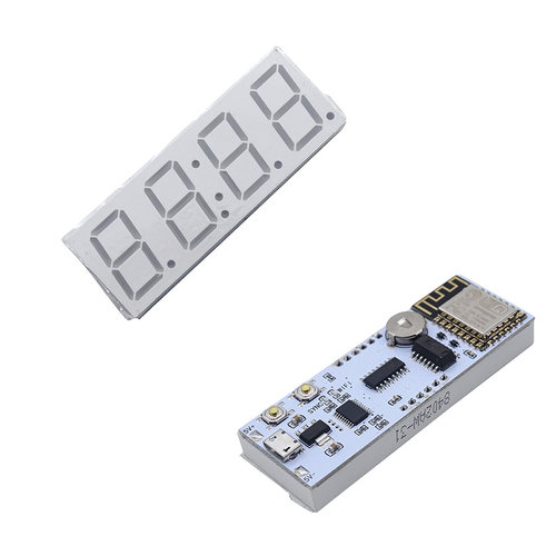 辉光管wifi时钟模块 自动对时钟DIY数字电子钟机芯 无线网络授时