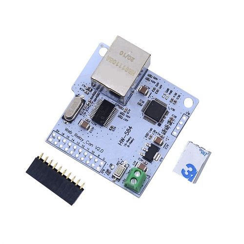 8路/16路W5100网络控制开关 5伏网络继电器模块 物联网