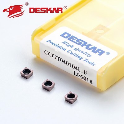 DESAKR戴斯卡 内孔数控刀片 CCGT030102/030104/040104L-F LF6018