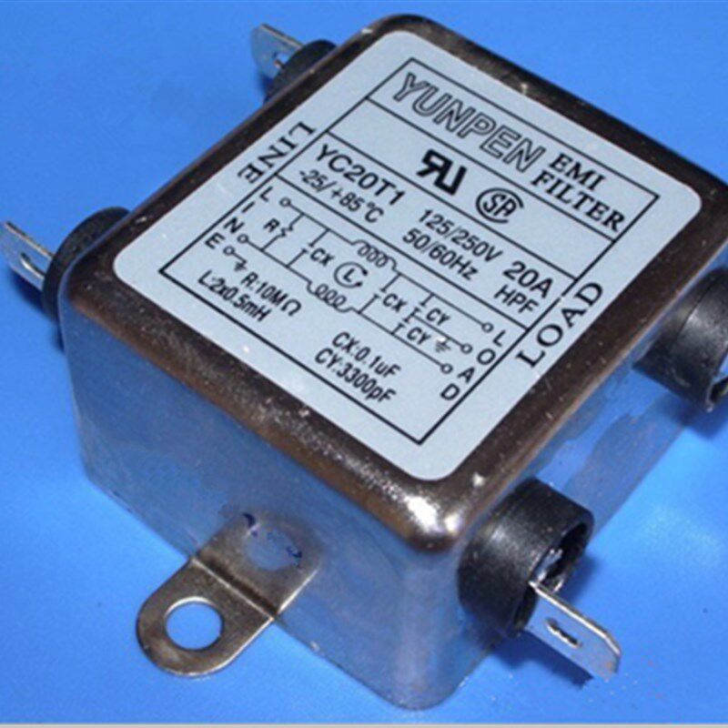 YC05T1 YC10T1 YC15T1 YC20T1 125/250V 电源滤波器