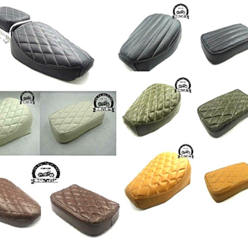 适用嘉陵幼兽CoCo坐垫座包 JL110-17加厚座垫 幼兽C50/C70后座垫