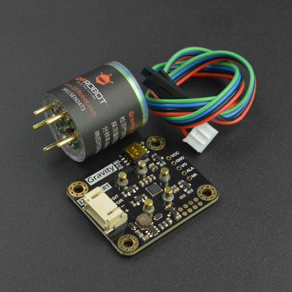 Gravity: H2氢气传感器(出厂校准) - I2C&UART