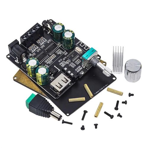 XY-C100L 100W立体声蓝牙数字功放板双声道360度无极调音XINYI