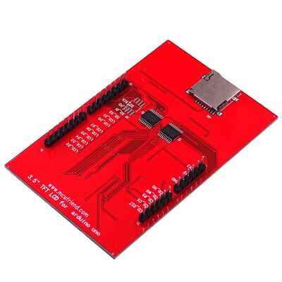 3.5寸 TFTLCD触摸屏 配套  板mega2560板,即插即用