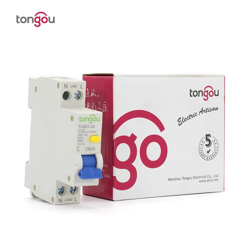 漏电保护断路器开关漏电过载短路小型空气开关漏电保护器RCBO