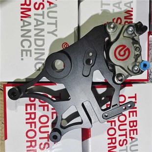 本田XADV750改装M50S卡钳辐射后小螃蟹大螃蟹卡钳转接码桥码