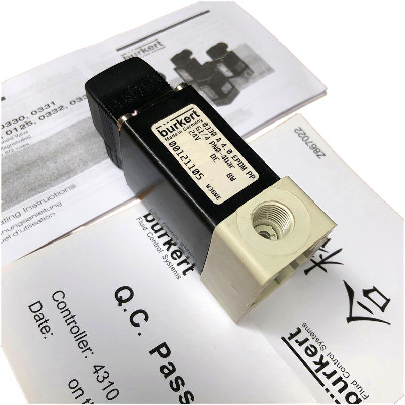 德国宝德burkert0124A F T E3.0耐腐蚀电磁阀酸碱0330宝帝4.0三通