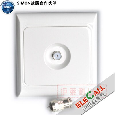 西蒙开关欧典61系列 电视插座 J60475 wd-911698