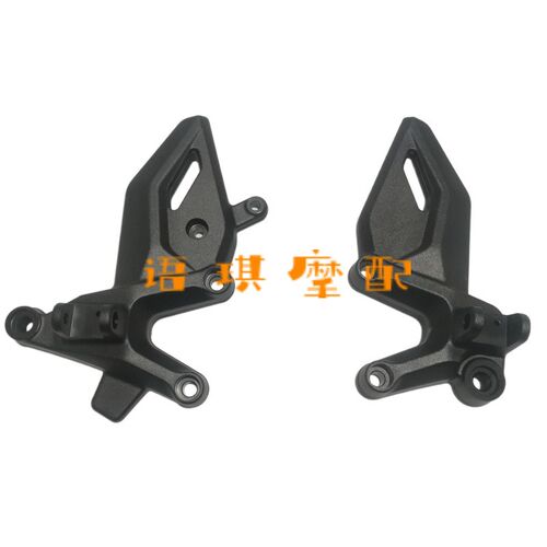 QJ赛600/QJ600GS-3B/600RR前后左右脚蹬支架踏蹬前搁脚踏脚板支架