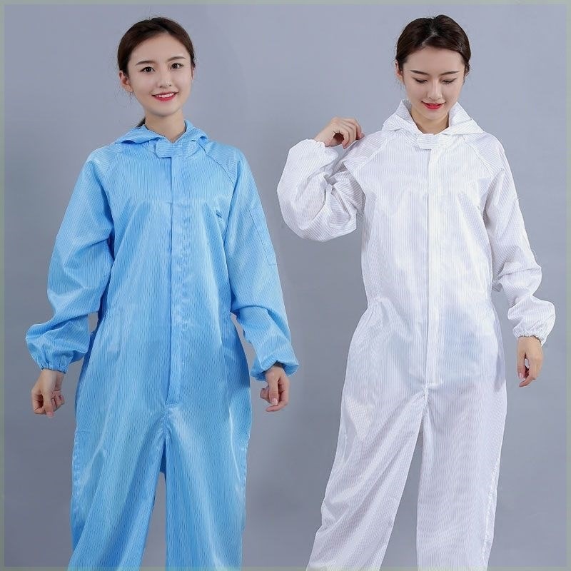 防护服防尘工作服无尘防尘服防静电连体服男喷漆电子食品静电工作