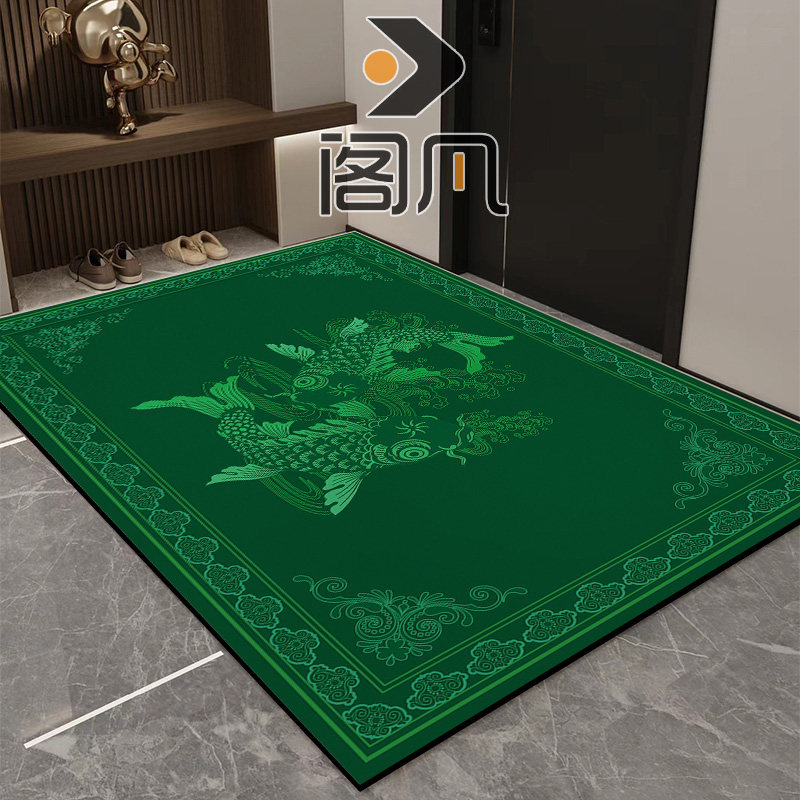 绿色进入户门垫防滑地垫室内外大门口玄关硅藻泥脚垫蹭土定制裁剪,居家布艺,入户地垫,淘宝优惠券,粉丝福利购,淘宝优惠卷