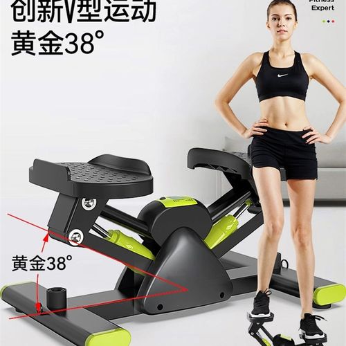 跨境家用踏步機原地登山机器械小型静音踩踏机运动健身器材踏步机