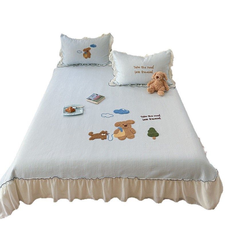 3DMAX冰感PE冰豆豆凉席三件套 可水洗冰丝席夏季软凉席空调席子,床上用品,冰丝席,淘宝优惠券,粉丝福利购,淘宝优惠卷