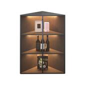 角柜转角柜墙角三角柜置物架客厅卧室角落收纳柜墙边柜落地拐角柜