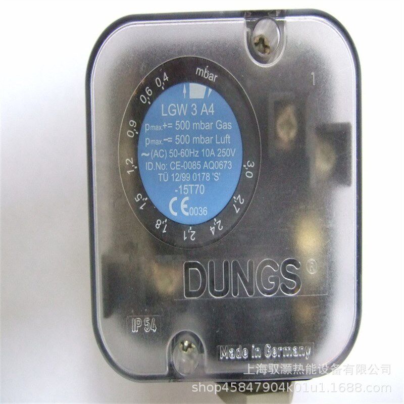 DUNGS冬斯风压开关LGW3A4  LGW10A4 LGW50A4  LGW150A4 LGW500A4