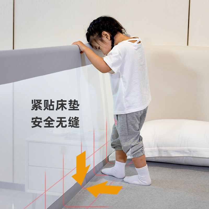 新款床围栏一体式婴儿防护栏宝宝防掉床边挡板儿童加高床护栏