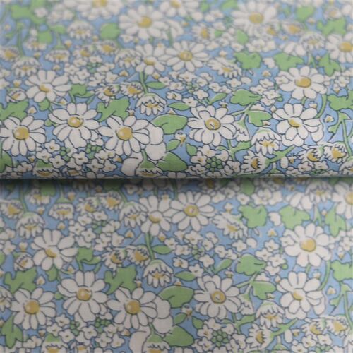 【10517d8-1】Lib*rty floating flora80支棉布印花diy服装面料
