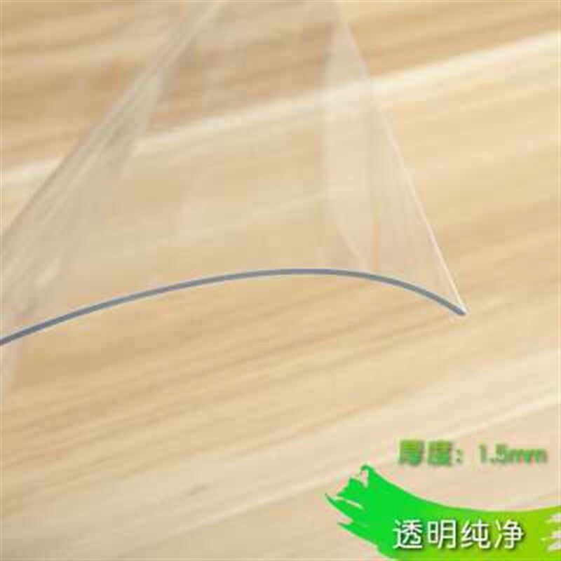 新款PVC桌面保护胶垫软垫子透明软玻璃桌布塑料防水防油污水晶板