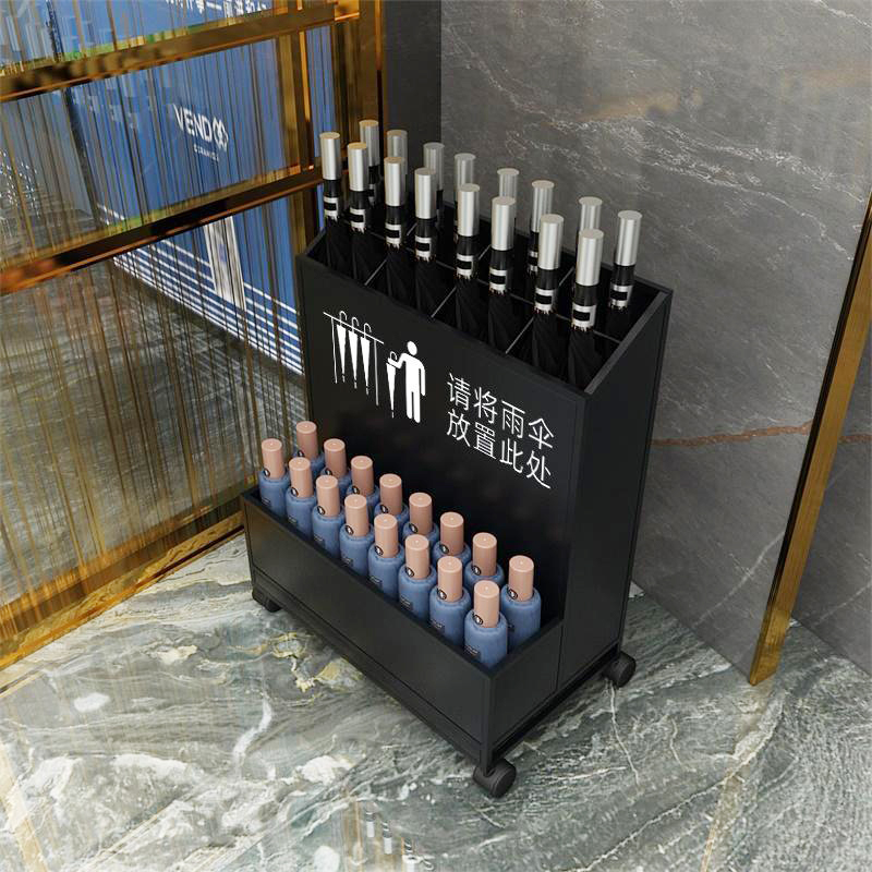 雨伞架收纳层架大容量雨伞桶商用酒店公司大堂家用门口雨伞放置物