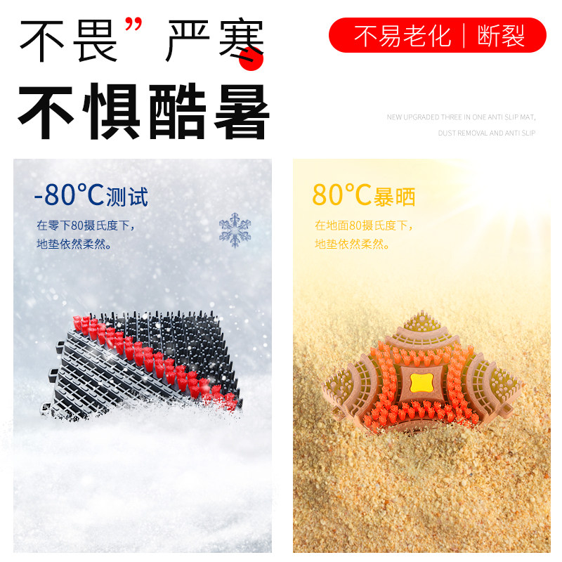 室外防滑蹭土进门地垫入户门前门口脚垫塑料门垫户外防水商用地毯