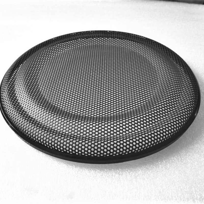 音箱喇叭网罩装饰圈金属冷轧钢y 汽车 低音炮喇叭8寸电镀圈厚铁网