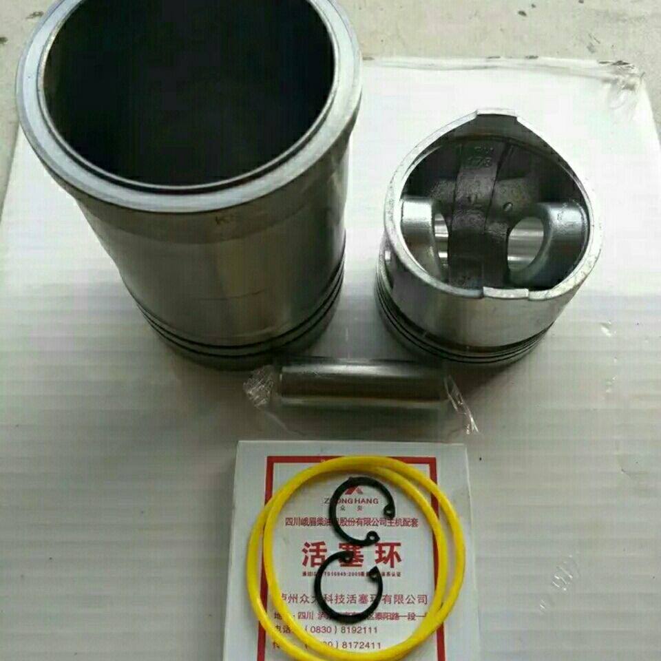 峨眉水冷单b缸柴油机EM 170/175/178/180 六配套 缸套/活塞 四配