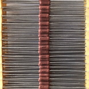 可代3.1K 进口DALE发烧1%精度精密金属膜电阻 3.2K 3.16K棕色1