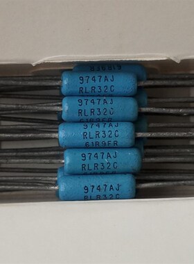 62R390K620K680K825K909K 进口DALE达尼2W天蓝色多规格金属膜电阻