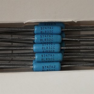 62R390K620K680K825K909K 进口DALE达尼2W天蓝色多规格金属膜电阻