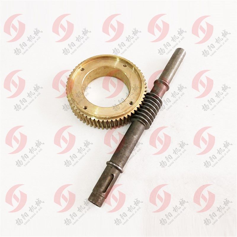 沈阳中捷机床Z3732*8/10蜗杆722352长218 铜涡轮齿数60 原厂配件