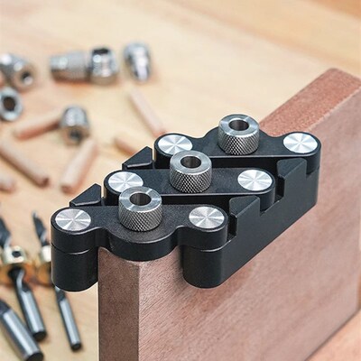 瑞图圆木榫垂直打孔器木工打孔定位器拼板木榫开孔器钻孔定位器