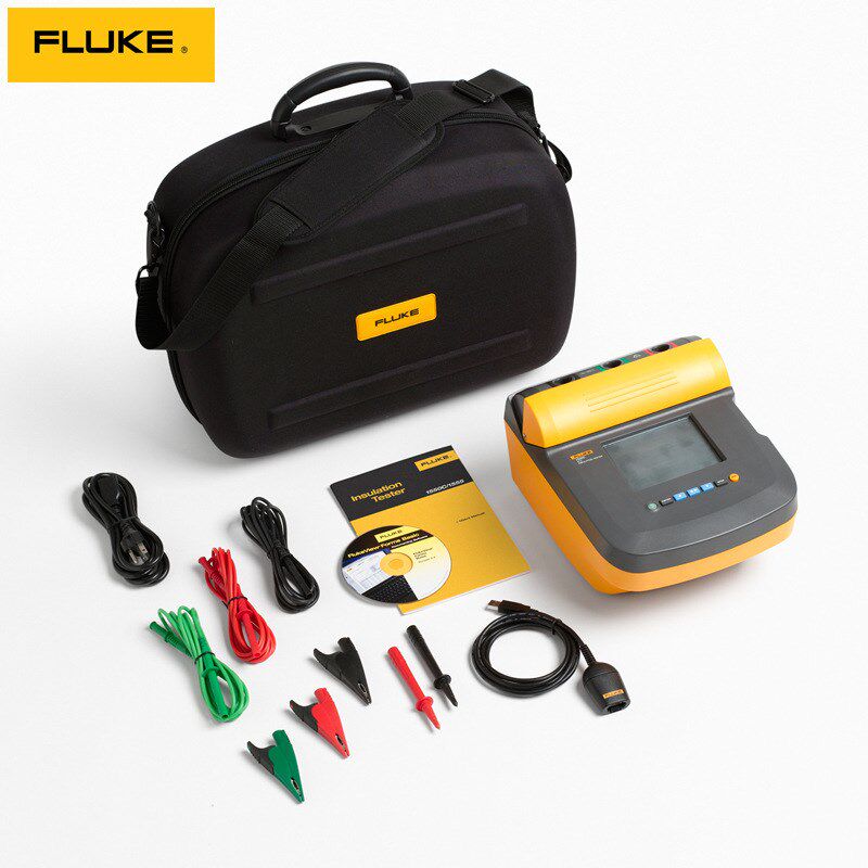 福禄克兆欧表FLUKE F1550C高压数字绝缘电阻测试仪摇表5000V 现货