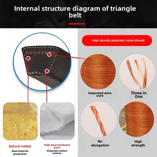 B76 B75 B77 B78 橡胶传动带 三维英制三角带 B79 B74