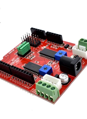 Stepper motor drive SHIELD 两路步进电机驱动扩展板