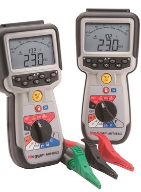 Megger 电信行业绝缘电阻和连续性测试仪 MIT481/2 和 MIT485/2