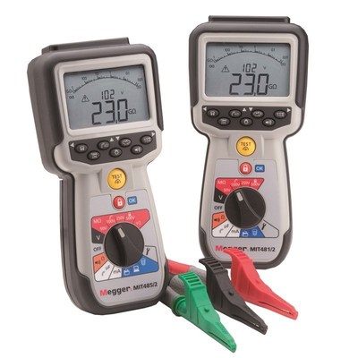 Megger 电信行业绝缘电阻和连续性测试仪 MIT481/2 和 MIT485/2